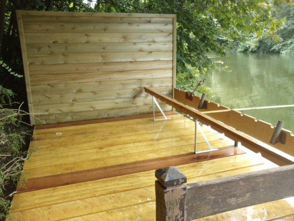 Ponton de pêche