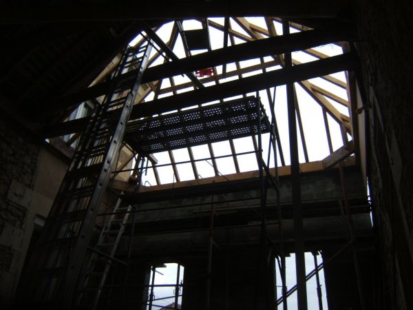Reprise de charpente sur bâtiment ancien (2)