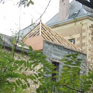 Reprise de charpente sur bâtiment ancien (1)