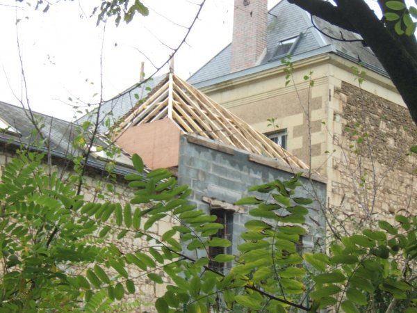 Reprise de charpente sur bâtiment ancien (1)