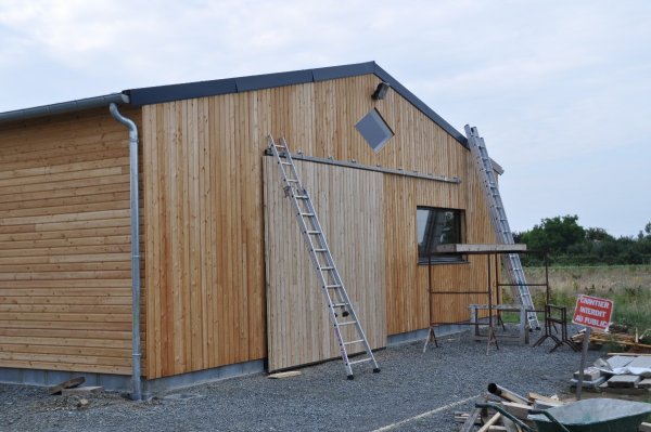 Façade est : finie aussi !
